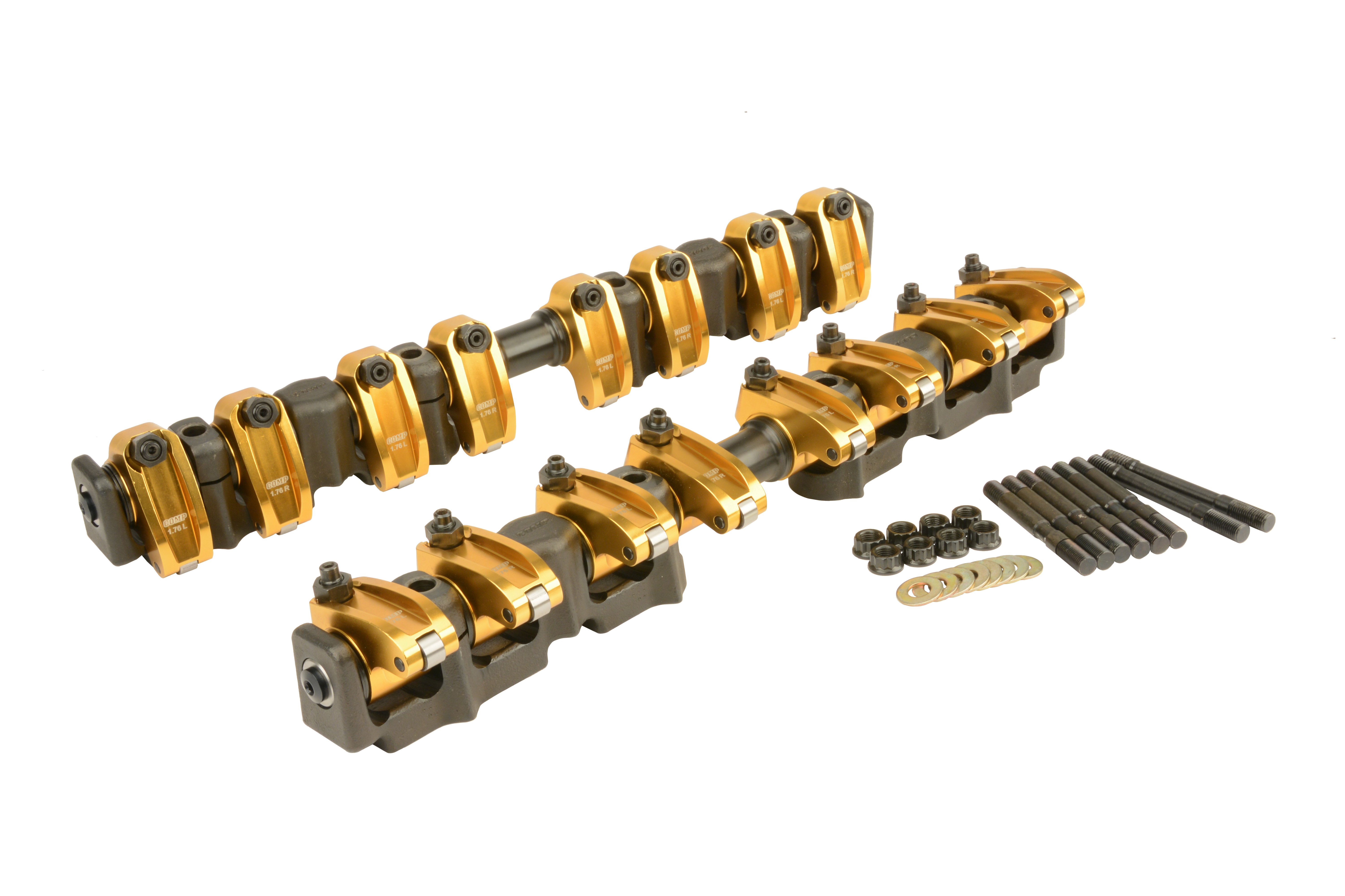 COMP Cams 19046 Ultra ARC Aluminum Shaft-Mount Roller Rocker Arms For Ford FE